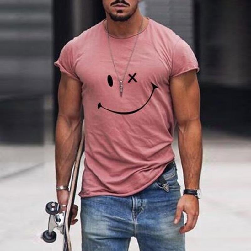 Poul - Round Neck Short Sleeve T-Shirt