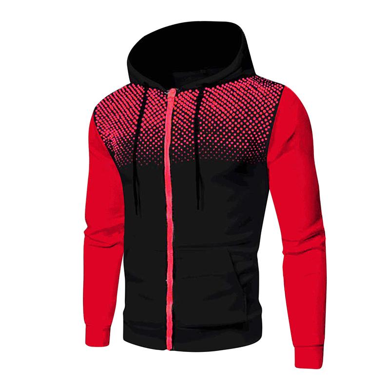 Tommy - Zipper Long-Sleeve Hoodie