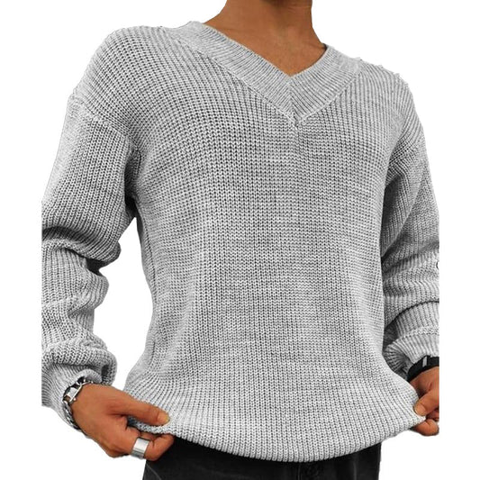 Gru I V Neck Long Sleeve Sweater