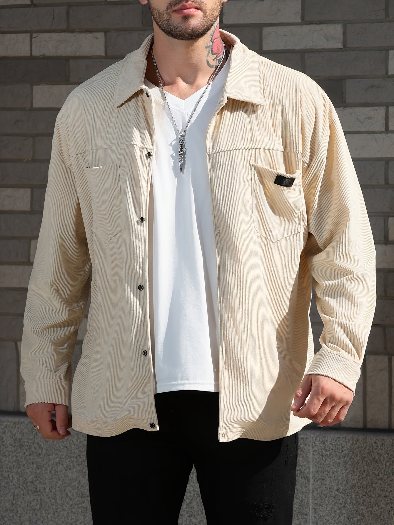 Tim - Loose Solid Jacket