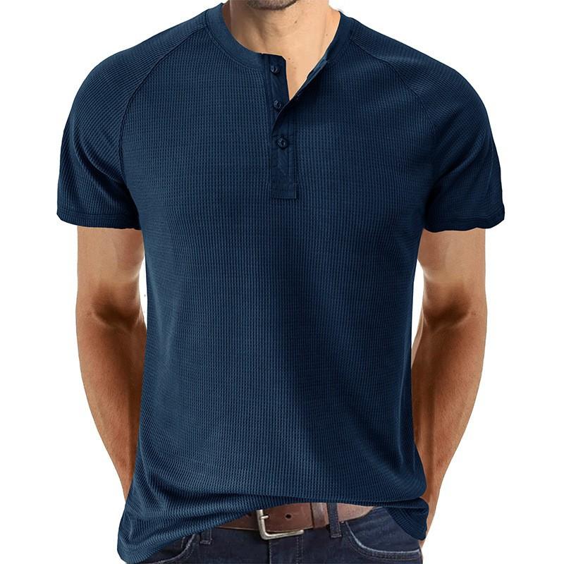 Men's Tough Guy Short Sleeve Henley T-Shirt