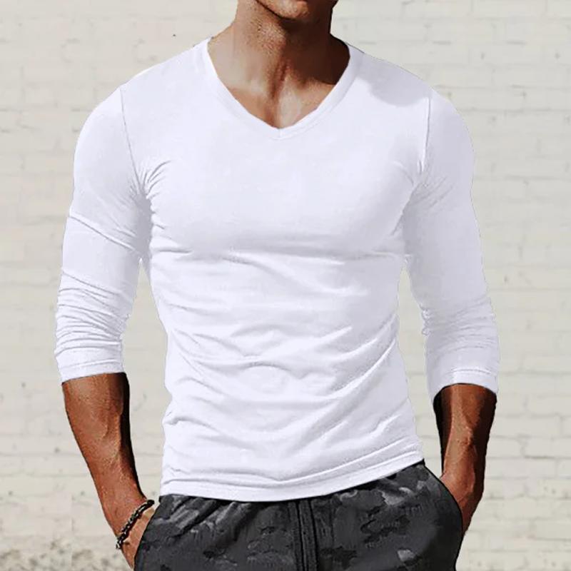 Jammie - Shirt V-Neck Long Sleeve T-Shirt