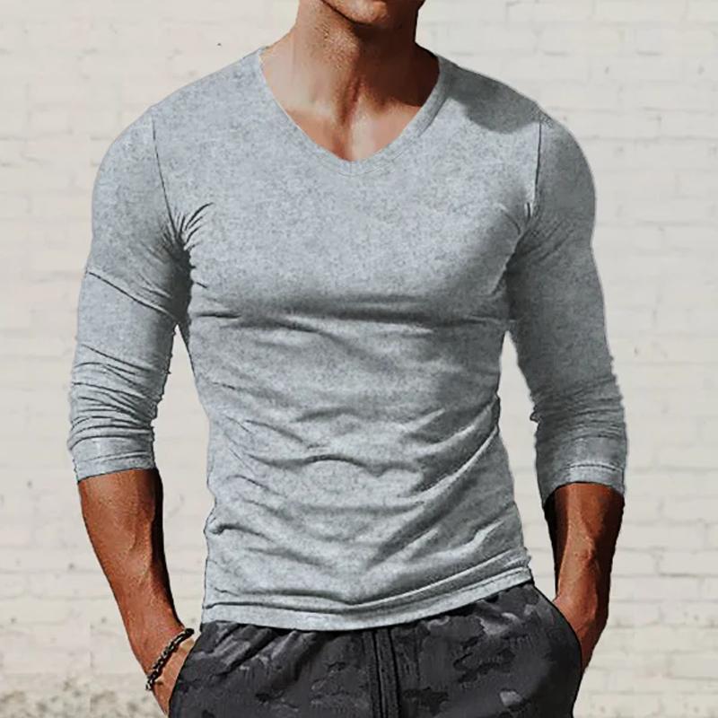 Jammie - Shirt V-Neck Long Sleeve T-Shirt