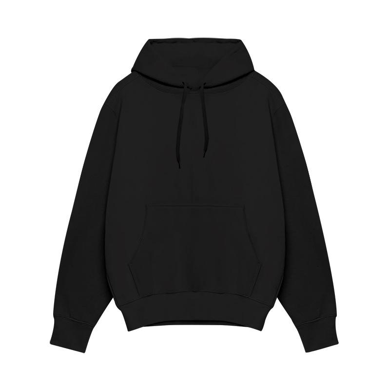 Men's Solid Loose Casual Sports Fitness Hoodie